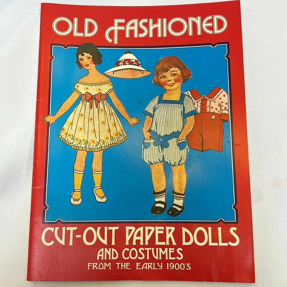 Set of 2 1983 Uncut Cut-out Paper Doll Books